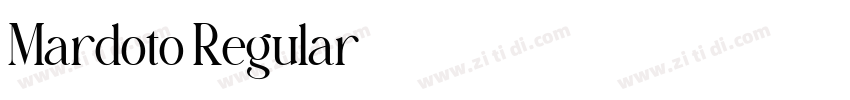 Mardoto Regular字体转换 Mardoto Regular字体转换